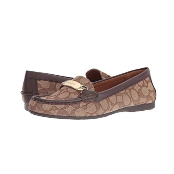 Coach Signature Loafers - Picture 1 of 1